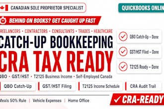 do quickbooks online bookkeeping cra tax prep for sole traders ecommerce sellers