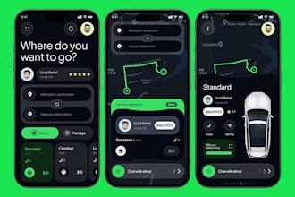 develop ride hailing app, taxi booking app, transportation, fleet management app