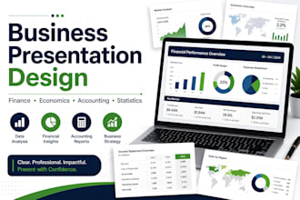 design professional business presentation slides