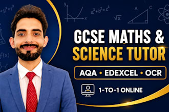 tutor gcse maths and science aqa edexcel ocr