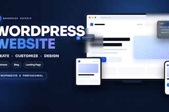 build a professional, fast wordpress or woocommerce website