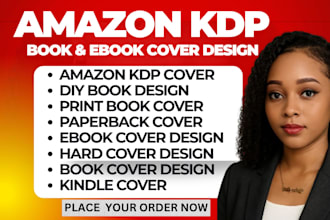 amazon kdp cover book cover kindle paperback ebook cover hard cover