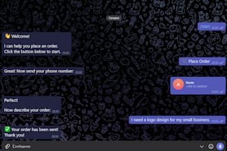 create a custom telegram bot with python automation