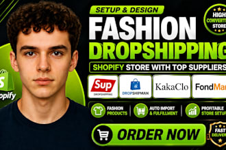sup dropshipping dropshipman shopify store kakaclo fondmart fashion dropshipping
