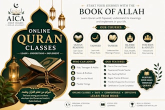 teach quran online with tajweed and with tarjuma  tafseer for kids and adults