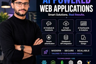build ai integrated websites and web application