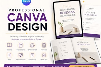 canva ebook design PDF lead magnet workbook canva template ebook canva design