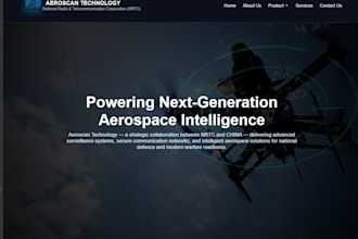 build a professional business website or landing page