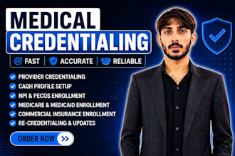 do provider credentialing, caqh, pecos, and npi enrollment