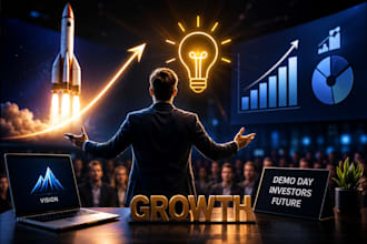 write a compelling startup pitch speech for investor and demo day presentations