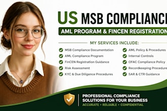 prepare your msb compliance, aml program, and fincen registration guidance