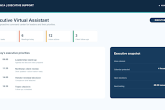 manage your inbox, schedule, and daily administrative tasks