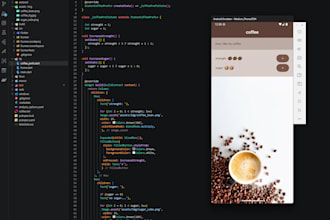 build a flutter mobile app screen or fix your flutter UI
