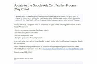 help with google ads financial certification consultation