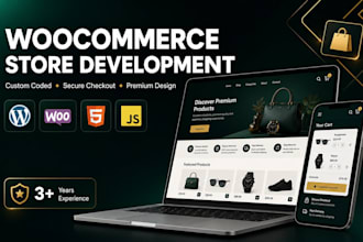 build a premium wordpress ecommerce website with custom coding
