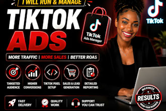 run tik tok ads tik tok ads manager and tiktok marketing