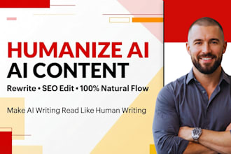 humanize ai content, edit, rewrite, and fact check your ai text