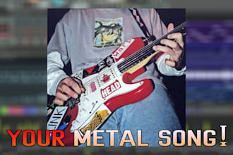 be your session rock and metal composer