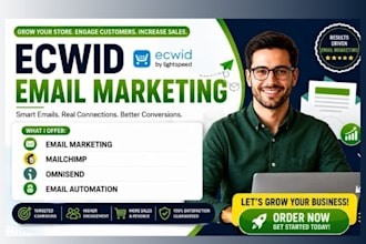 ecwid email marketing mailchimp campaign omnisend automation email newsletter