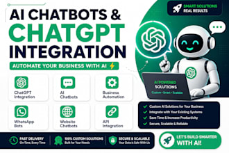 develop custom ai agents, ai assistants, and automation