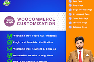 customize your woocommerce website