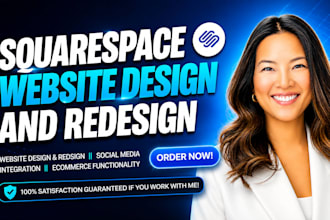 website design, redesign squarespace, website development
