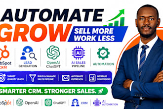 hubspot CRM lead generation openai chatgpt ai sales pipeline automation