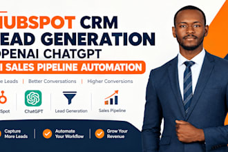 hubspot CRM lead generation openai chatgpt ai sales pipeline automation