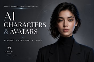 create realistic ai characters and avatars