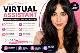 be your bilingual virtual assistant and marketing social media editor