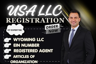 do US llc registration, llc formation, and ein for US and non US residents
