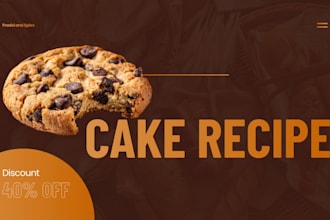 develop custom cake recipe with easy instructions