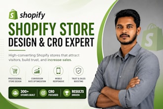 design a high converting shopify store that boosts sales