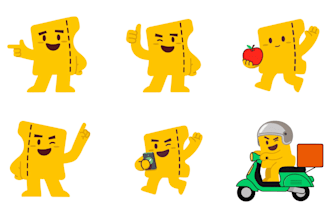 design a custom mascot character for your brand