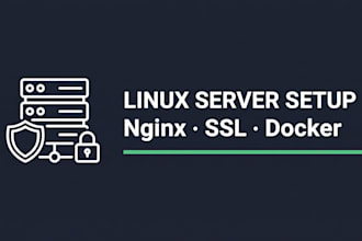 setup and configure your linux server with nginx, SSL and docker