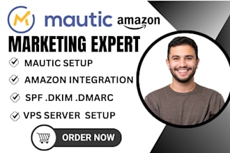 setup mautic amazon ses setup marketing automation spf dkim dmarc vps server