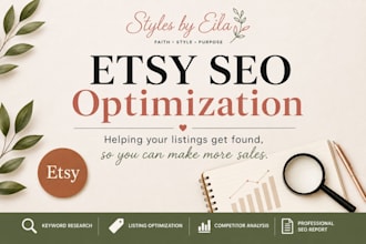 write SEO optimized etsy product titles descriptions and tags