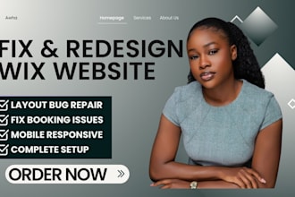 fix wix booking website issue redesign wix membership design wix hotel website