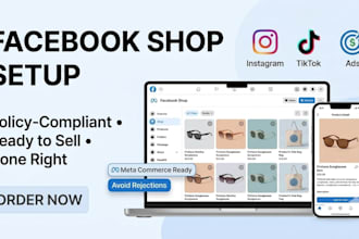 setup facebook shop with product catalog meta business suite, shop optimization