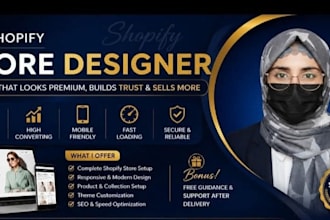 design a professional shopify store