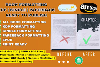 book formatting kdp formatting kindle formatting paperback hardcover print book