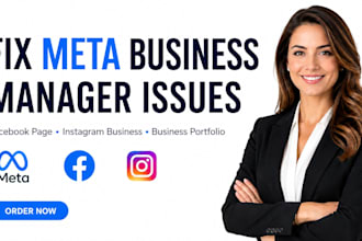 fix meta business manager facebook page instagram business portfolio setup