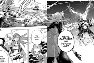 do manga comic book illustration anime manga page storyboard as manga artist