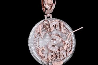 do custom iced out moissanite pendant,3d cad hiphop cuban jewelry for 3d print