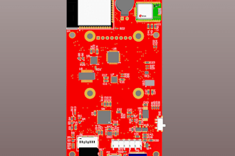 design stm32 and esp32 schematics, pcb layouts
