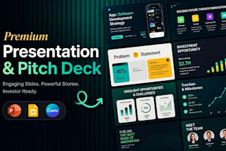 redesign improve powerpoint presentation slide google slide pitch deck PPT