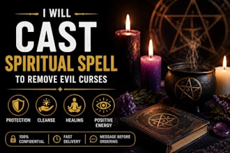 cast spiritual spell to remove evil curses