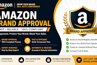 provide you amazon brand approval for amazon fba wholesale