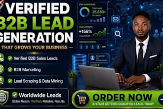 provide verified b2b lead generation, sales leads, and lead scraping, mca
