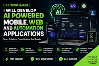 build ai powered mobile and automation applications